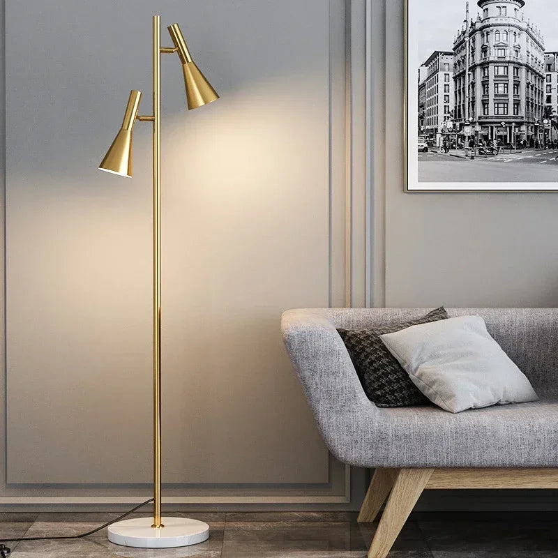 Axyaa Nordic LED Floor Lamp for Modern Family Living Room & Bedroom