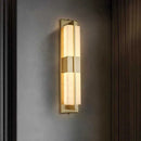 Axyaa Marble Copper Wall Lamp Spanish Light Luxury Living Room TV Background Bedroom Bedside Lighting