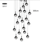 Axyaa Modern LED Pendant Light Chandeliers for Living Room & Dining Room