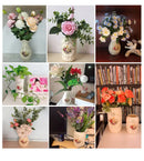 Axyaa Ceramic Vase Dried Flowers Arrangement Home Decor