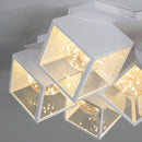 Axyaa Modern Gypsophila Ceiling Chandelier, Elegant Pendant Light for Bedroom, Living, Dining Room