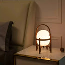 Axyaa Solid Wood LED Floor Lamps for Home and Restaurant Decor