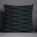 Axyaa Geometric Flower Collection Office Cushion Cover in Home Decor Pattern