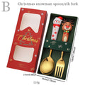 Axyaa 2-Piece Gold Cutlery Set in Gift Box