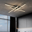 Axyaa Dimmable LED Chandelier for Modern Living Dining Room Bedroom Hall Lighting