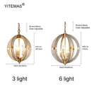 Axyaa Vintage Wooden Chandelier Light for Kitchen Bedroom Dining Room