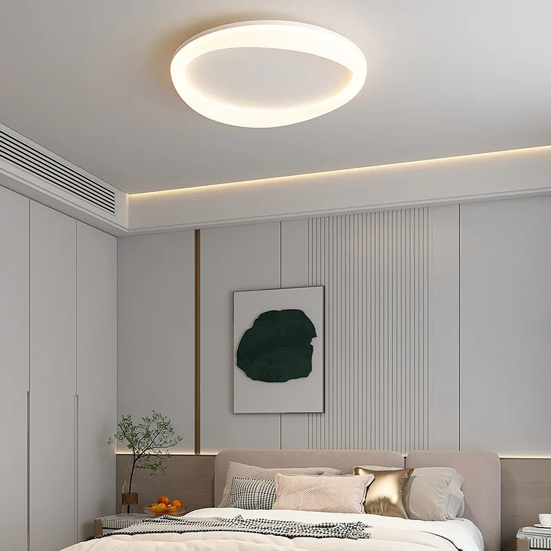 Axyaa Cloud Ceiling Light: Modern Nordic Household Lamp for Master Bedroom and Living Room