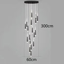 Axyaa Modern LED Pendant Chandeliers for Living Room Staircase Hanging Light