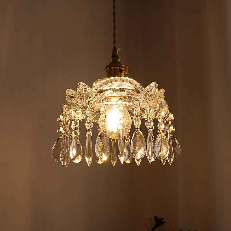 Axyaa Copper Socket Pendant Light: Modern Nordic Design for Kitchen, Dining, Bedroom