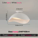 Axyaa LED Ceiling Lamp, Modern Style for Bedroom, Study, Aisle Lighting