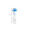 Axyaa Cartoon Cat Claw Handle Kids Tableware Set