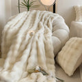 Axyaa Class A 480g Rex Rabbit Hair Blanket - Multi-functional Quilt Cover & Leisure Blanket