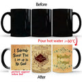 Axyaa Marauder Map Color Changing Cup Mug - Magic Heat Sensitive Tea Coffee Gift