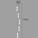 Axyaa Nordic Stair Chandelier Living Room Dining Pendant Ceiling Light