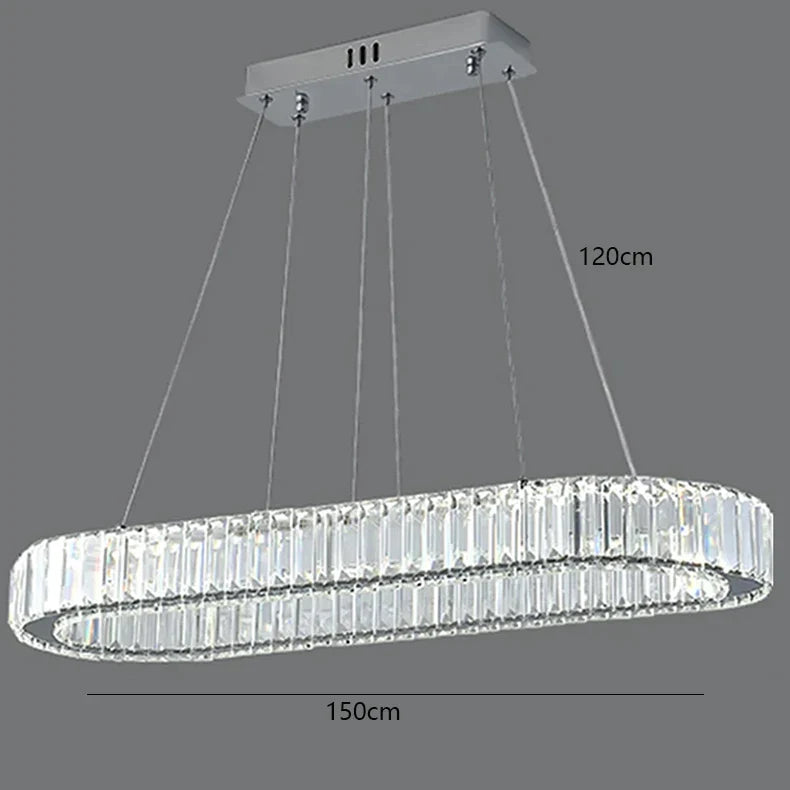 Luxury Crystal Chandelier by Axyaa for Living Room and Dining Room Lighting