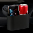 Axyaa Car Clamshell Trash Organizer: Convenient Universal Storage Box for Vehicle Garbage