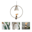 Axya Iron Ring Pendant Lights Nordic Modern Bird Light Fixtures LED Luminaire