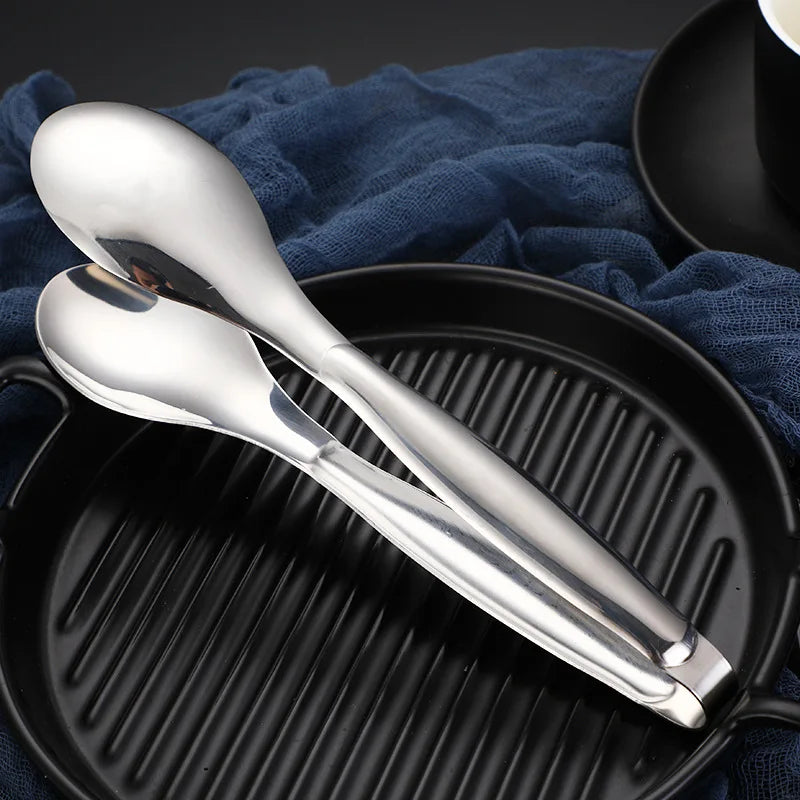 Axyaa Stainless Steel Food Clips for Japanese Cuisine and Cooking