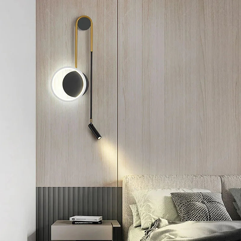 Axya LED Wall Lamp: Modern Luxury Lighting Fixture for Home Decor