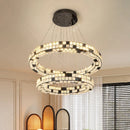 Axyaa Modern Pendant Ceiling Chandelier for Indoor Dining Room and Living Room Lighting