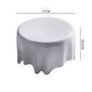 Axyaa Irregular Ceramic Dinner Plate Set for Sushi Pasta Desserts.