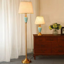 Axyaa Nordic Modern Ceramics Floor Lamp LED Decor for Home Living Room