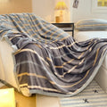 Axyaa Milk Flannel Printed Blanket