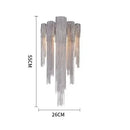 Axyaa Atlantis LED Wall Sconce - Modern Luxury Aluminum Wall Lamp