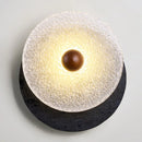 Axyaa Stone Wall Lamp: Modern Minimalist Luxury Sconce Light for Living Room and Corridor