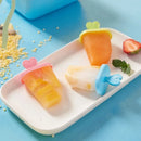 Axyaa Square Ice Cream Mold Tray for Homemade Treats & Fun Ice Sticks