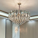 Axyaa Nordic Crystal LED Chandelier for Home Art Decor Lighting