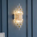 Axyaa Luxury Crystal Wall Lamp for Living Room, Hotel Banquet Hall, Staircase Corridor