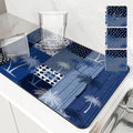 Axyaa Tropical Plant Kitchen Drying Mat