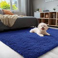 Axyaa Kids Bedroom Shaggy Carpet: Soft, Fluffy, Cozy Rugs for Boys and Girls