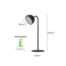 Axyaa Hanging Magnetic LED Table Lamp USB Rechargeable Dimmable Night Light