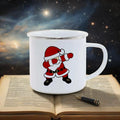 Axyaa Enamel Cup: Cute & Funny Original Anime Mug for Tea, Coffee, Beer & Travel