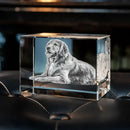 Axyaa Crystal Pet Memorial Keepsake - Personalized Sympathy Tribute Gift for Beloved Departed Pet