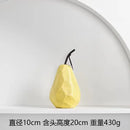 Axyaa Apple Pear Decoration: Simple Ceramic Fruit for Home & Office Décor