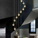 Axyaa Crystal Glass Ball Chandelier for Home Decor