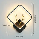 Axyaa LED Wall Lamp for Modern Living Spaces - Interior Line Lighting Fixture
