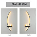 Axyaa Nordic LED Wall Lamp Minimalist Design for Modern Aesthetic Lighting