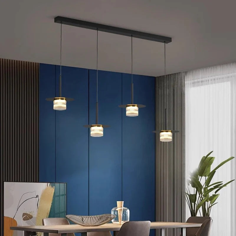 Axyaa Modern LED Pendant Chandeliers for Living and Dining Room Lighting
