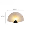 Axyaa Marble Fan Wall Lamp for Living Room, Dining Room, Hallway & Bedroom