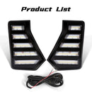 Axyaa Toyota Tacoma 2024 DRL Fog Lamp LED Front Bumper White Yellow Turn Signal