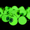 Axyaa LED Eyeball String Lights: Spooky Halloween Atmosphere Decor Lamp