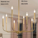 Axyaa Iron Art Branch Chandelier LED Pendant Lamp for Home Decor