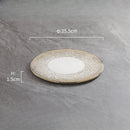 Axyaa Ceramic Steak Tray Plate for Western Cuisine & Sushi at Restaurants