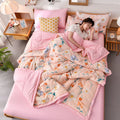 Axyaa Summer Cool Comforter: Lightweight Skin-friendly Quilt for Adults & Kids