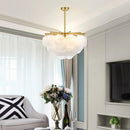 Axyaa Modern Glass Pendant Chandeliers for Kitchen Living Room Lighting