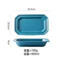 Axyaa Geometric Ceramic Plate Set for Molecular Cuisine and Dining